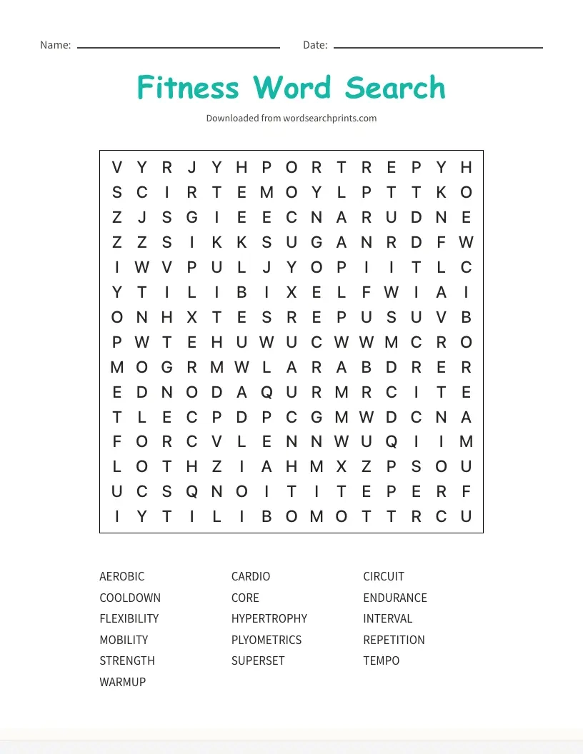 Mental Health Word Search Puzzles Word Search
