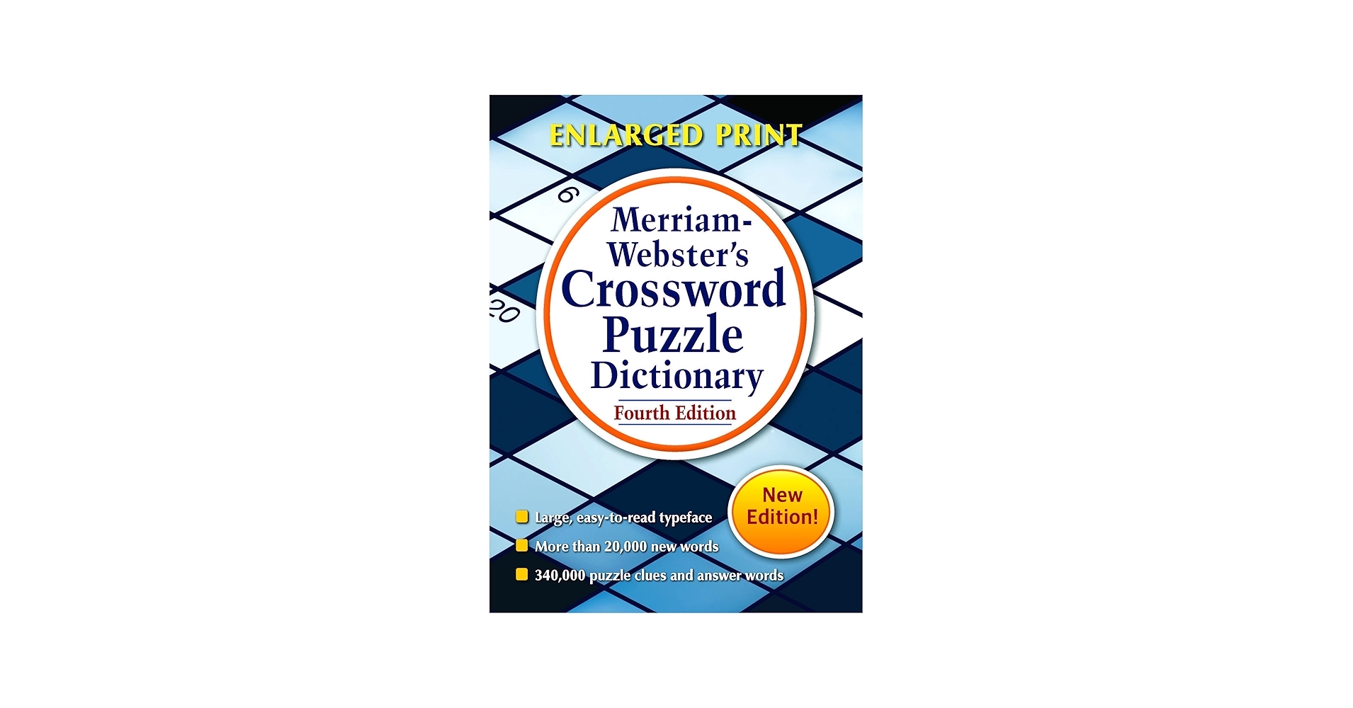 Merriam Webster s Crossword Puzzle Dictionary 4th Ed Enlarged Print Edition Newest Edition Trade Paperback Merriam Webster 9780877797340 Amazon Books