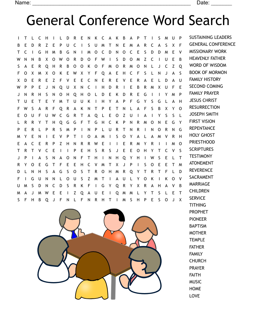 Missionary Crossword WordMint