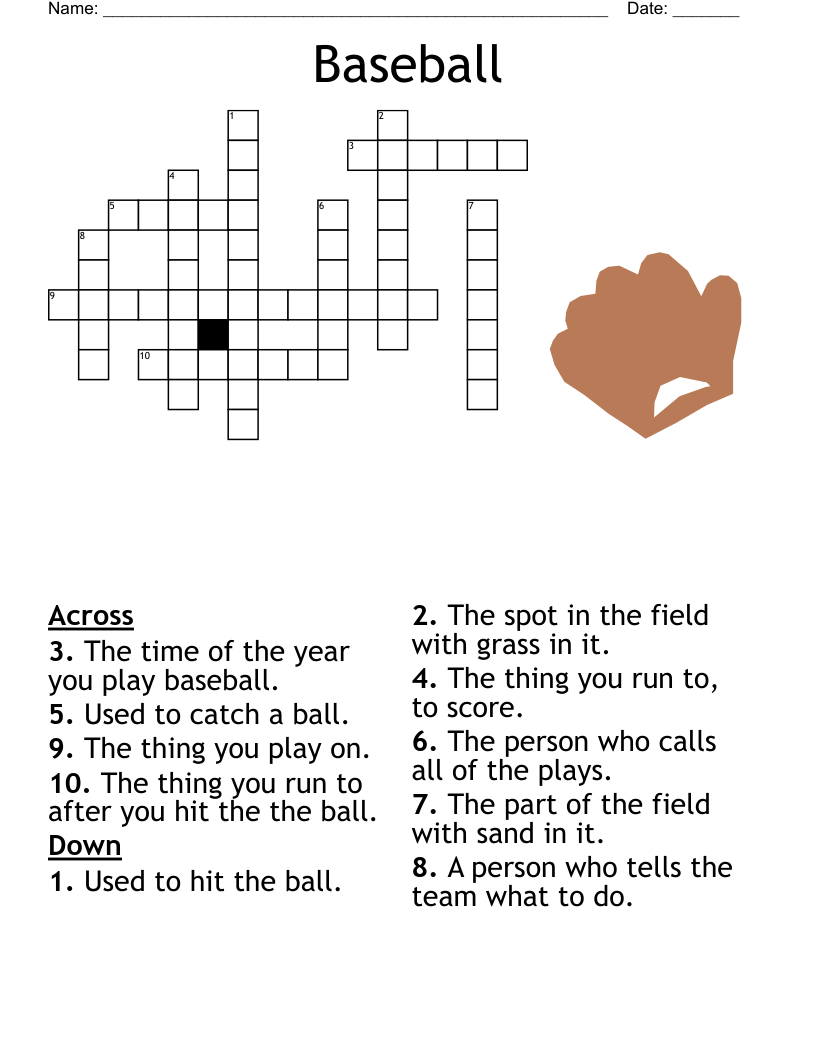MLB Crossword WordMint