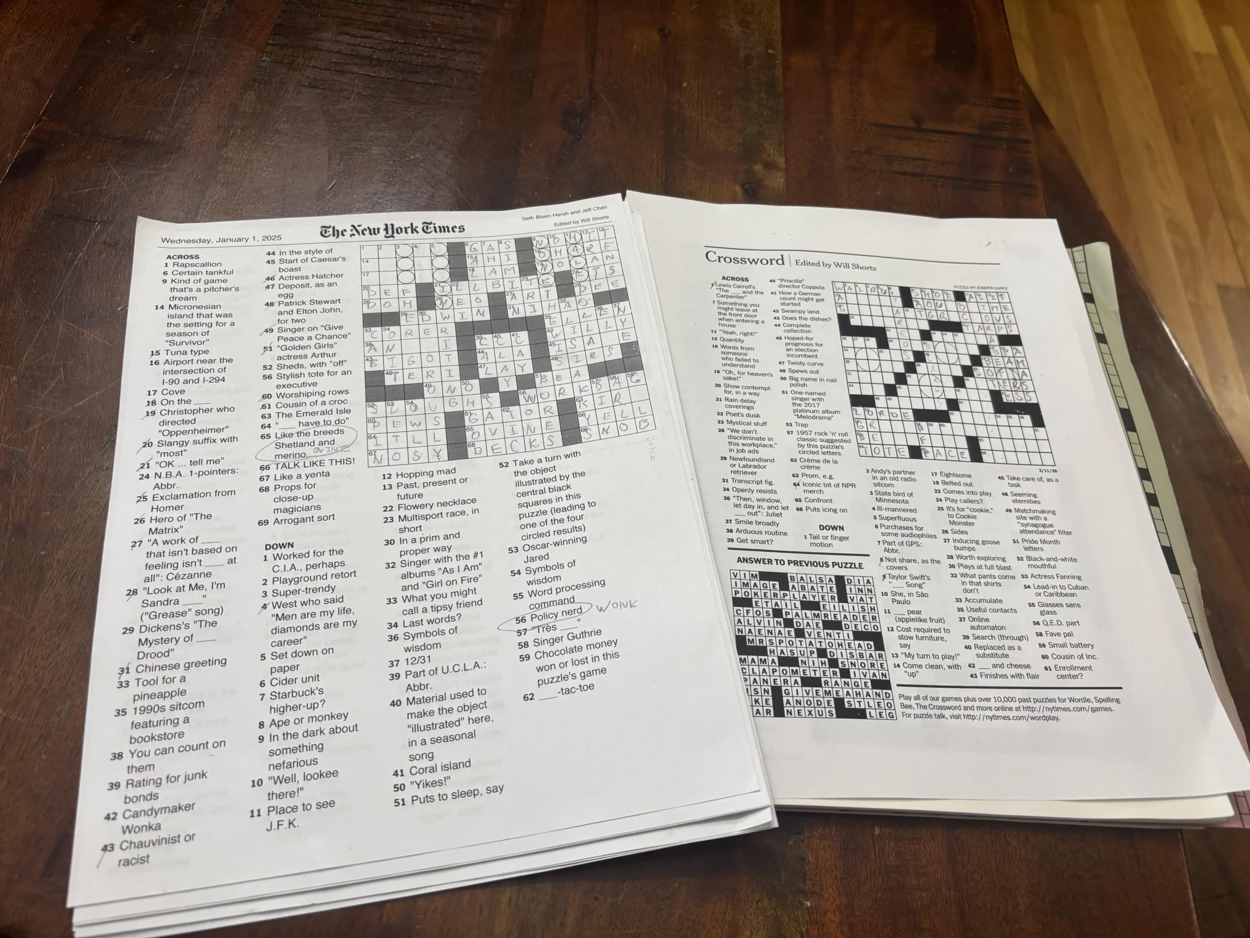 NYT Printing Options R crossword