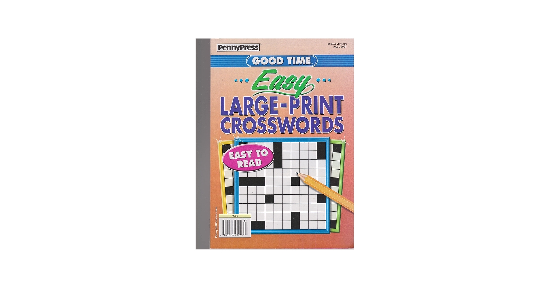 Penny Press Good Time Easy Large Print Crosswords Magazine Fall 2021 Amazon Books