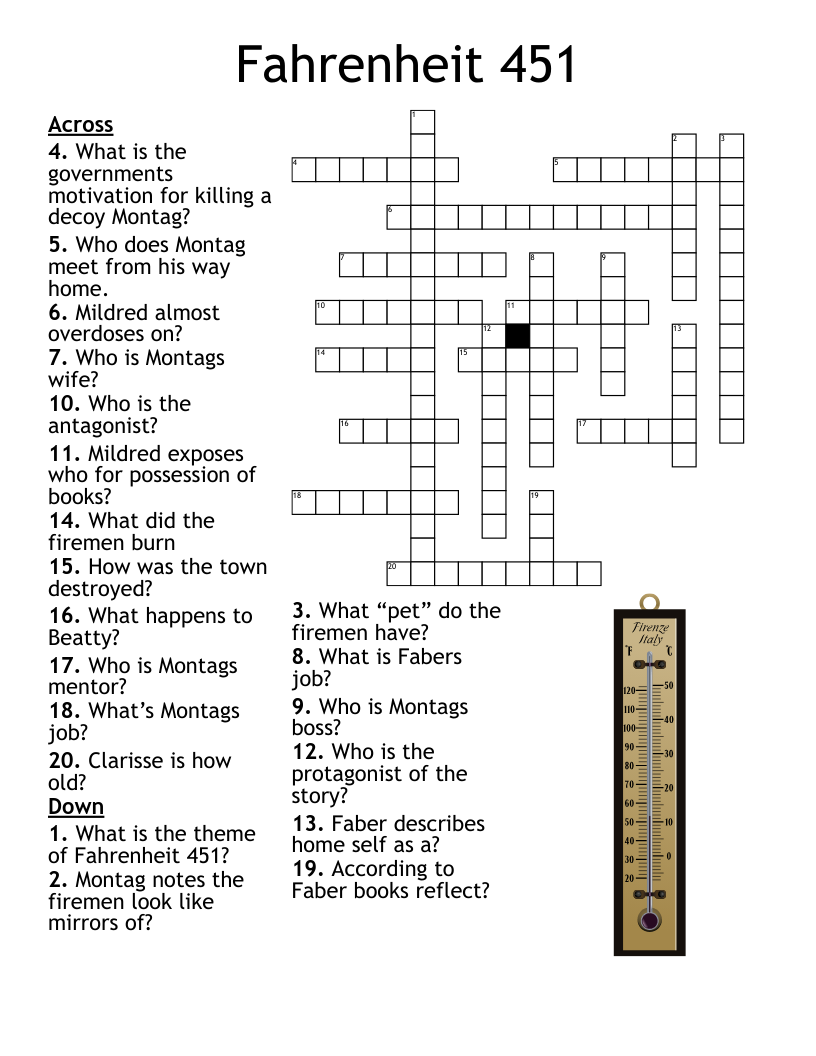 Pew Packers Crossword WordMint