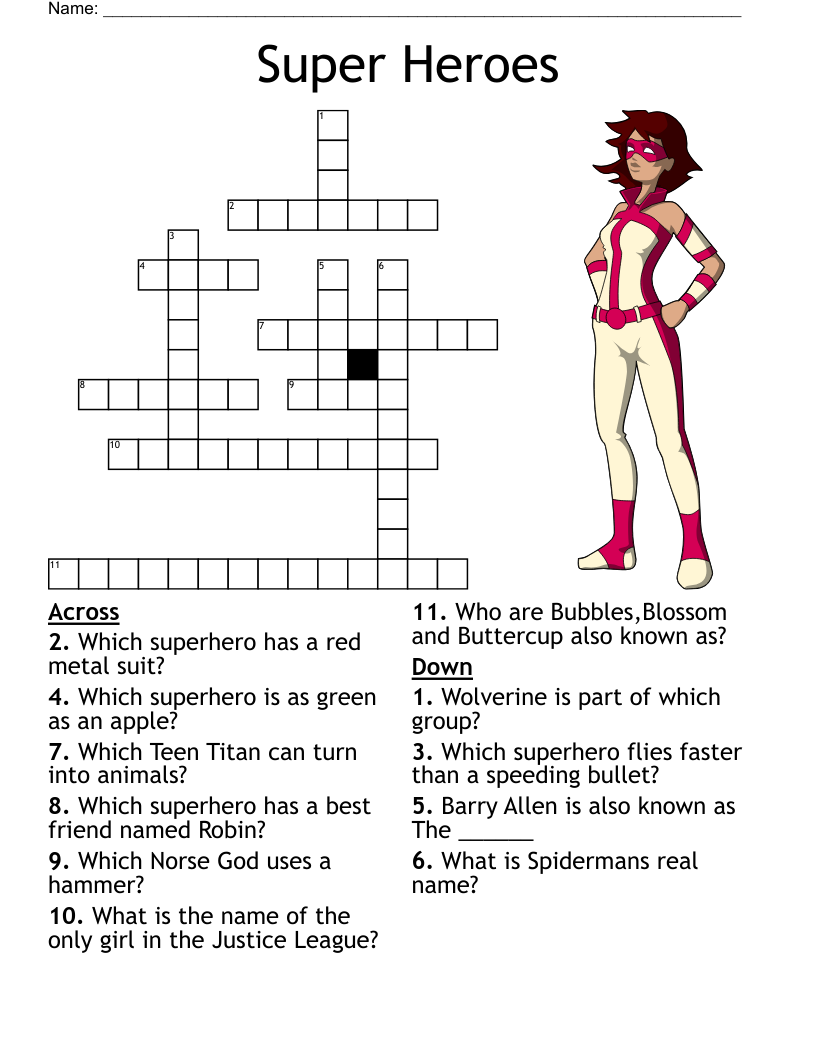 Pop Culture Crossword WordMint