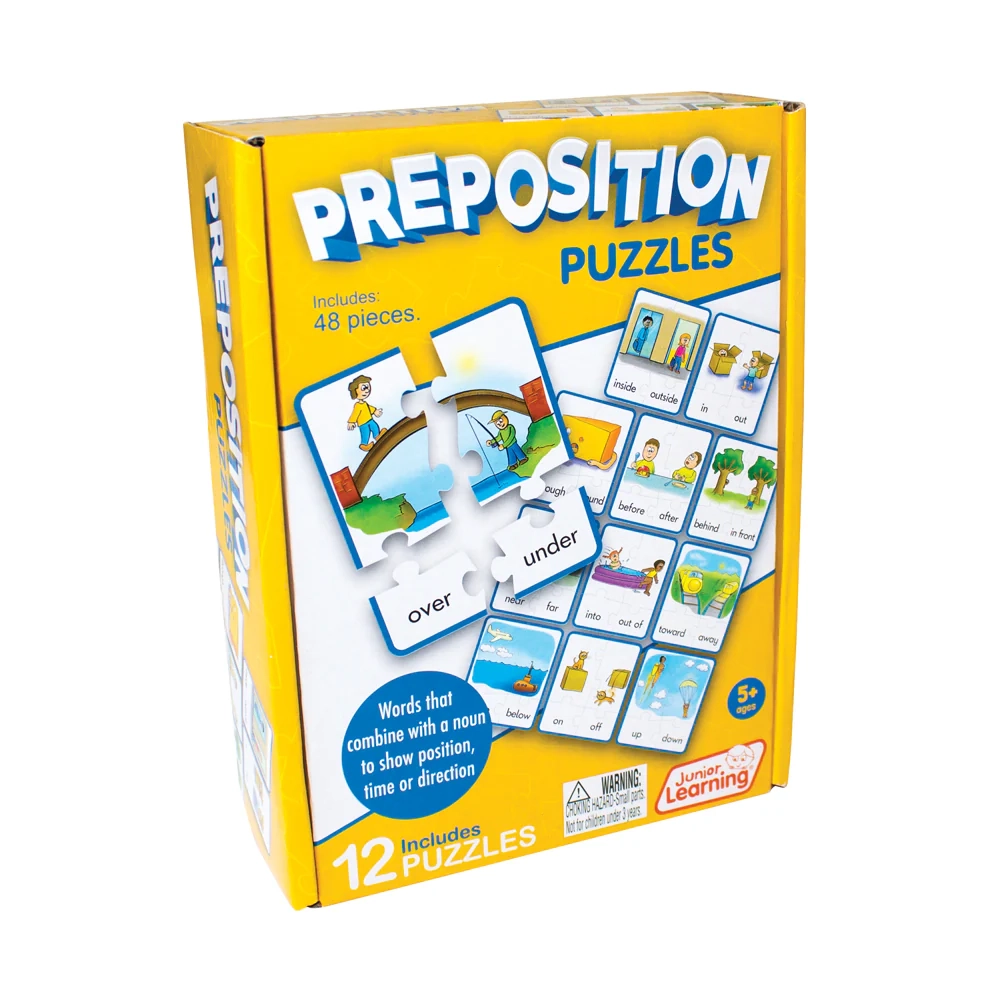 Preposition Puzzles Junior Learning USA