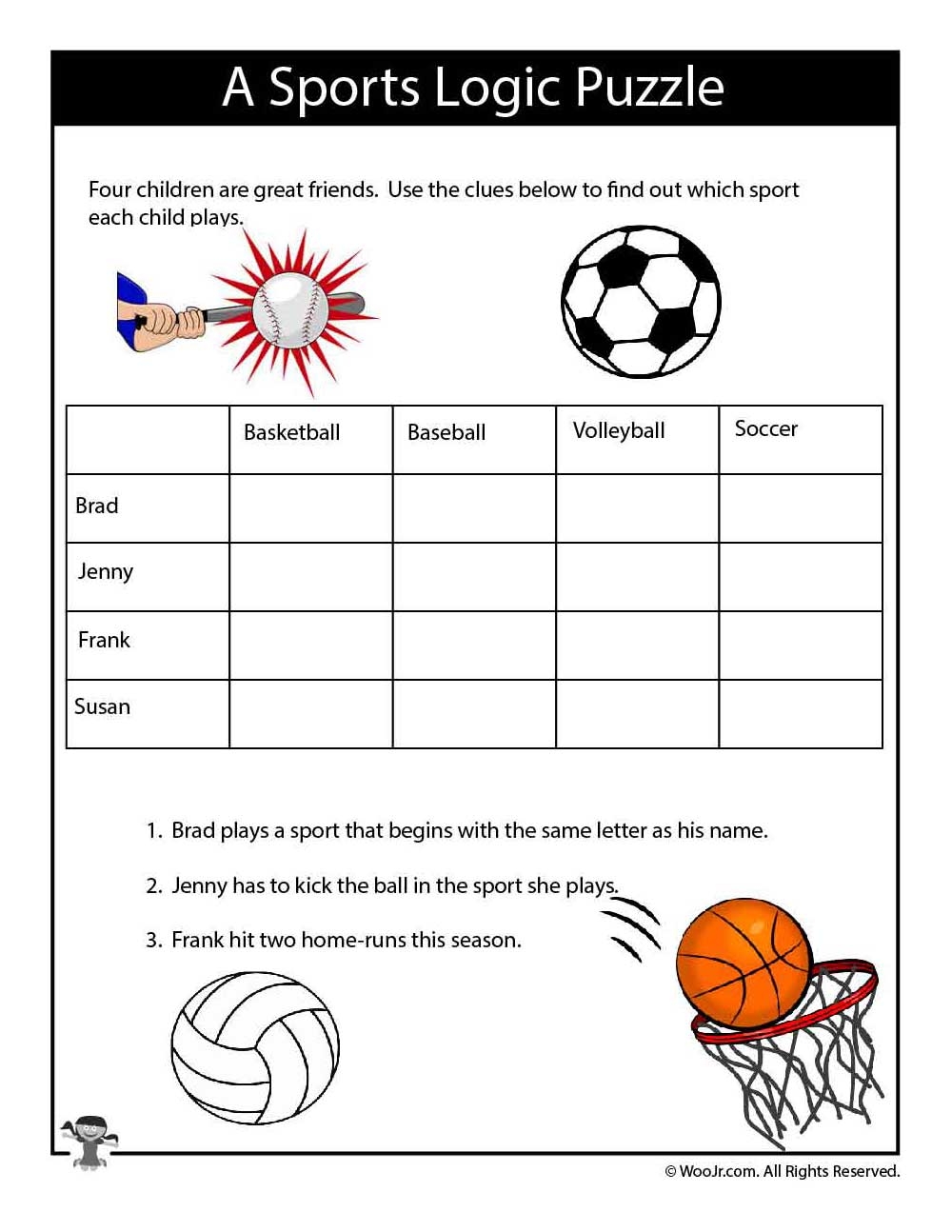 Printable Logic Puzzles For Kids Woo Jr Kids Activities Children s Publishing