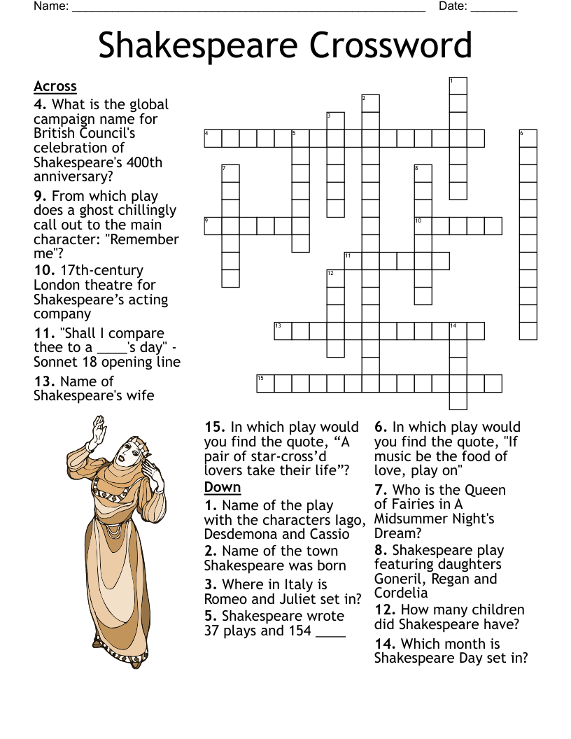 Silent Movie Era Crossword WordMint