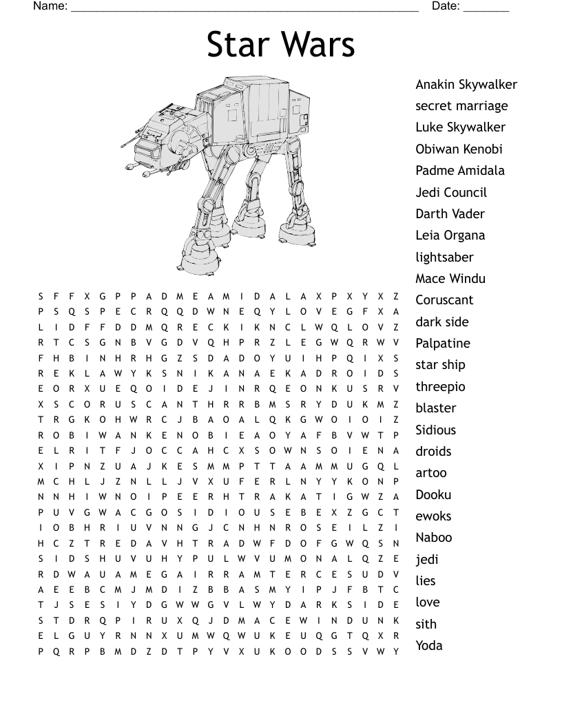 Star Trek Crossword WordMint