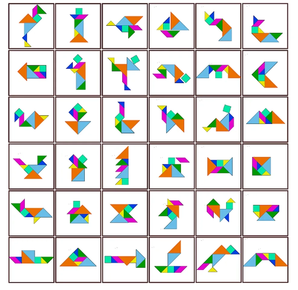 Tangram Puzzle By 3Dprintedgr Download Free STL Model Printables Tangram Puzzle By 3Dprintedgr Download Free STL Model Printables