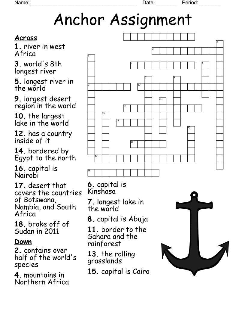 Tennessee Crossword WordMint