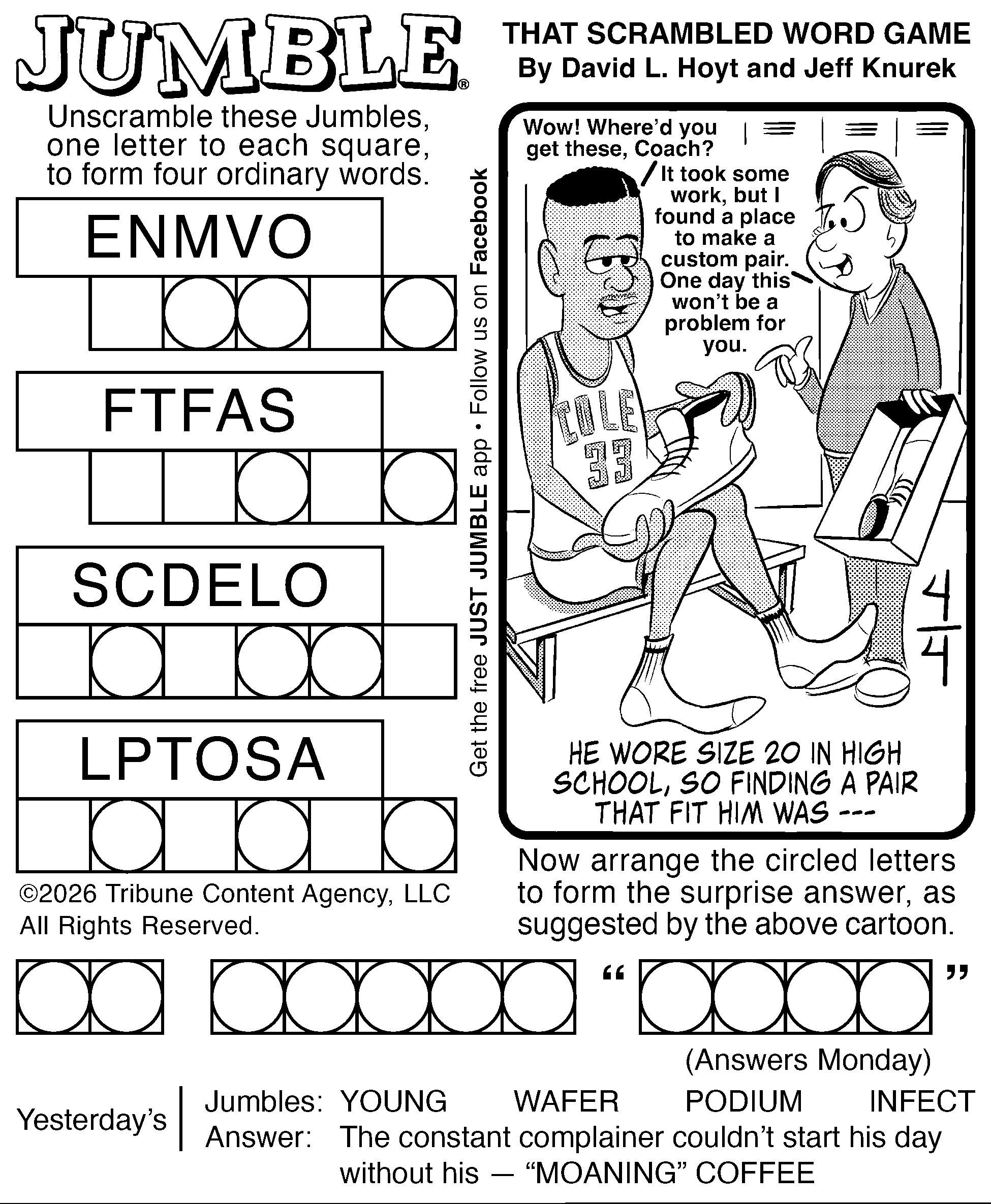 This Weekend s Puzzles April 4 5 2026 News Sports Jobs Altoona Mirror