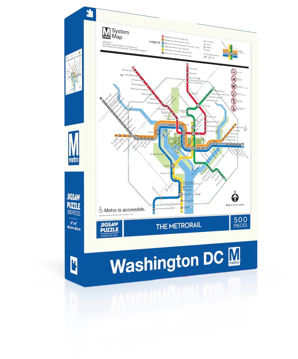 Transit Travel Map Puzzles New York Puzzle Company