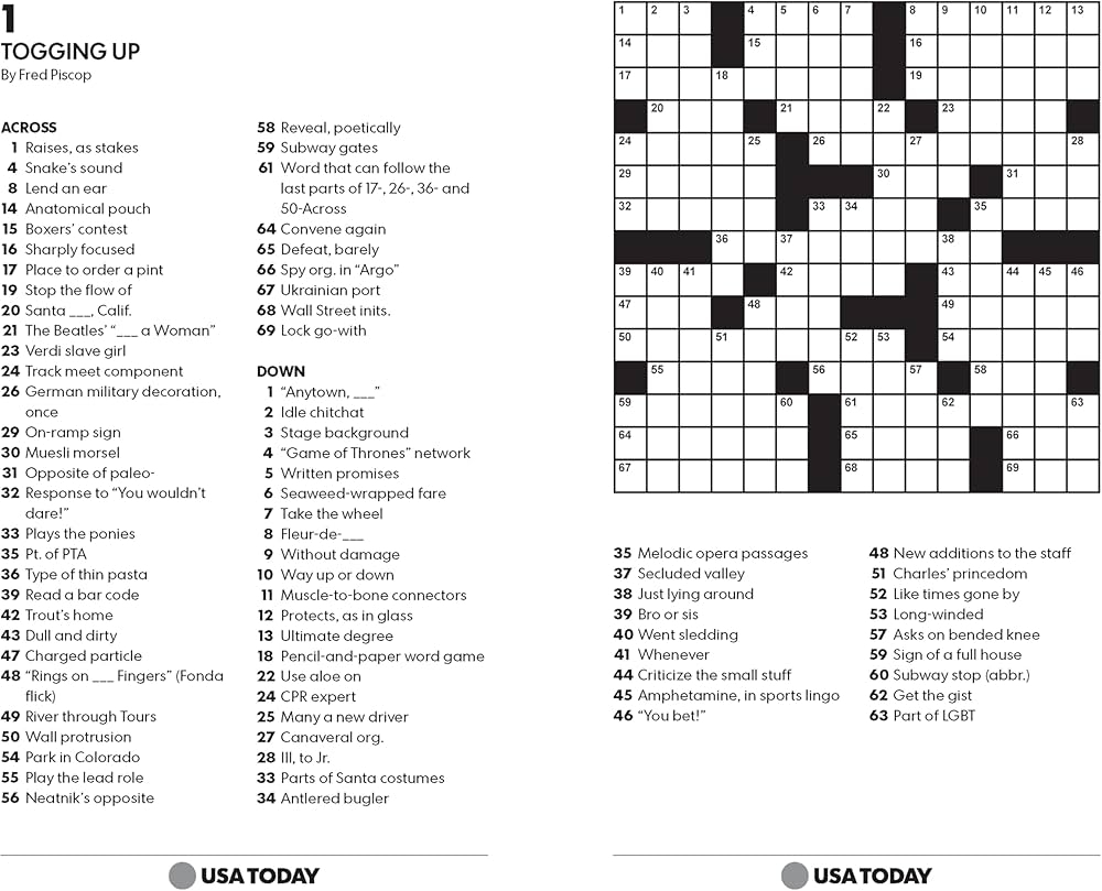 USA TODAY Crossword Super Challenge 200 Puzzles USA Today Puzzles Volume 25 USA TODAY 9781524851132 Amazon Books