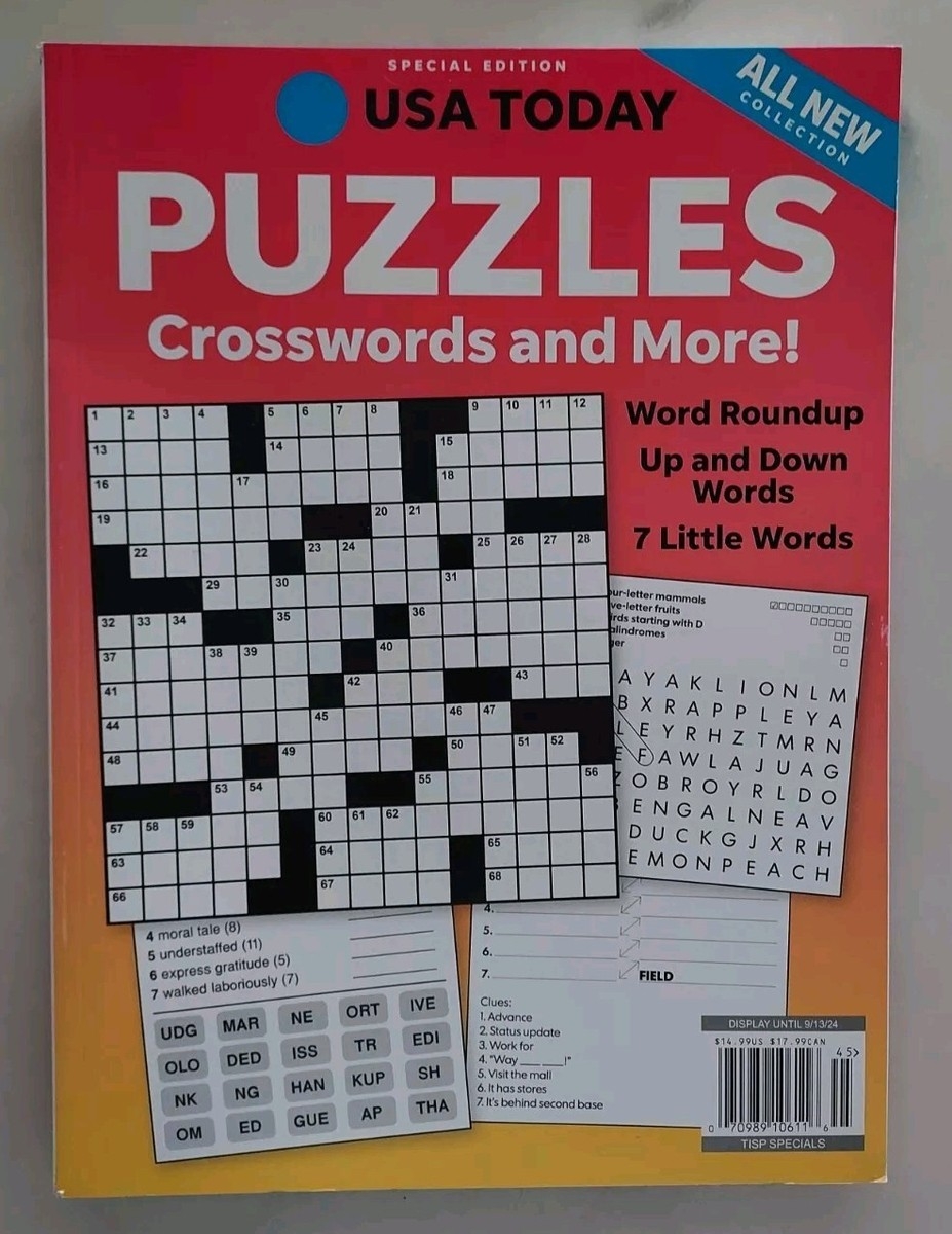USA TODAY SPECIAL EDITION Magazine PUZZLES Crosswords And More Variety Book EBay