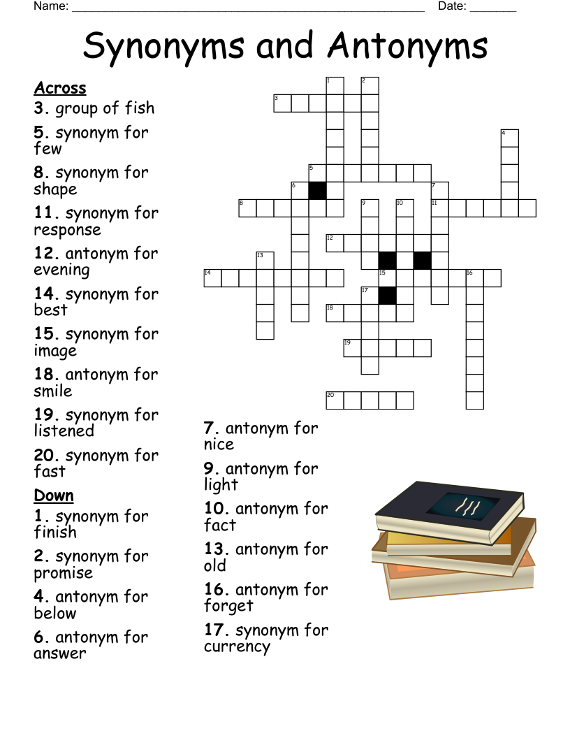Vocab Ono Nym Onym Word Search WordMint