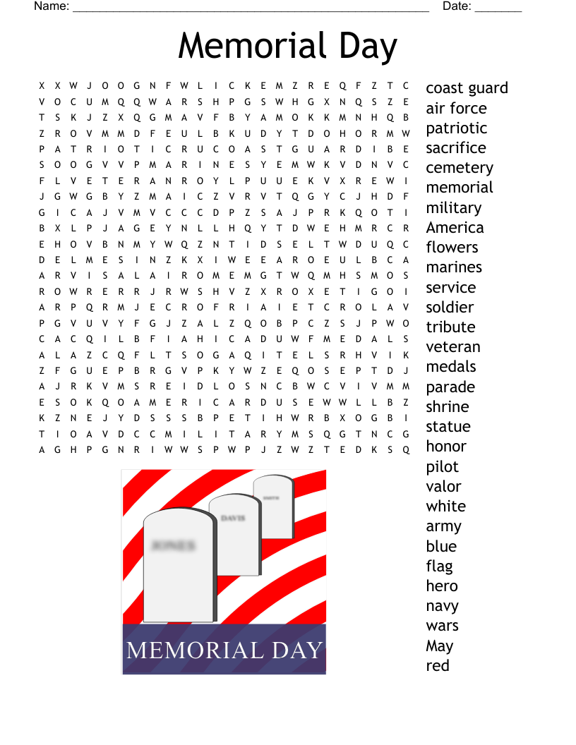 Washington D C Crossword WordMint