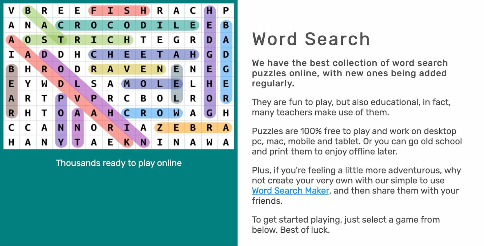 We Love These Free Online Word Games For Seniors