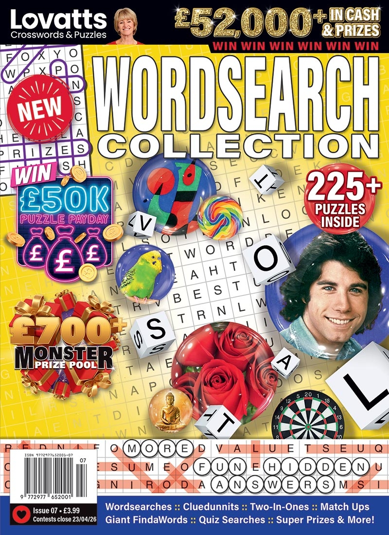 Wordsearch Puzzles By Lovatts Crosswords Puzzles