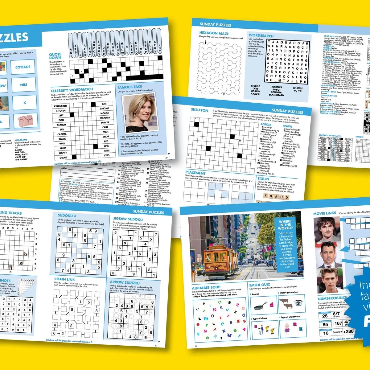 Your Weekends Have Just Got Bigger With 8 Extra Pages Of Puzzles Inside Next Weekend s Daily Mirror Sunday Mirror The Mirror